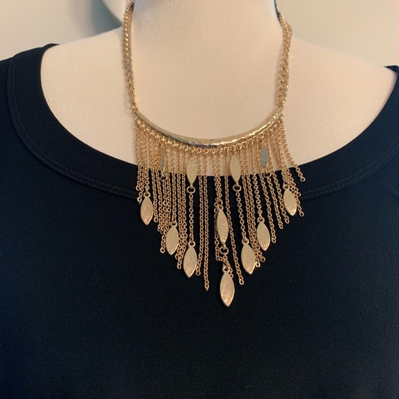 Gorgeous Chaus New York black zippered top size large - Picture 4 of 12